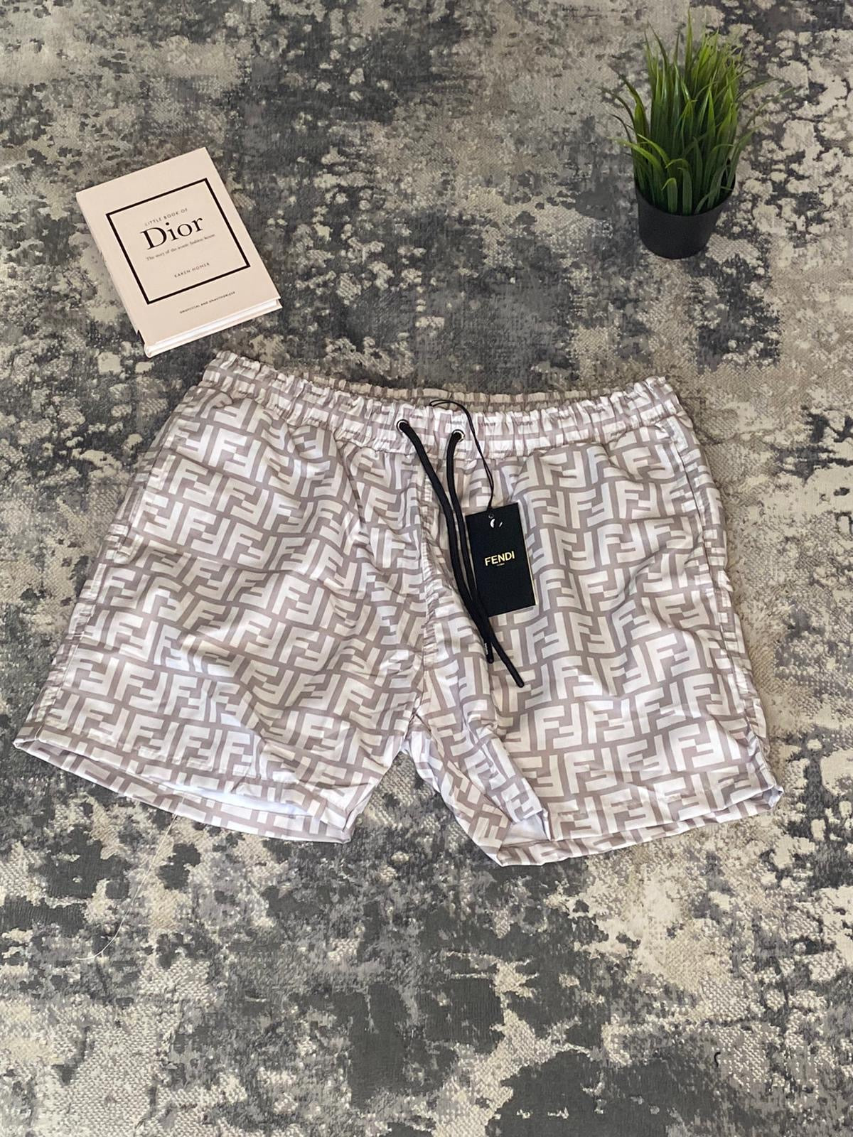 Fendi Shorts – Gold