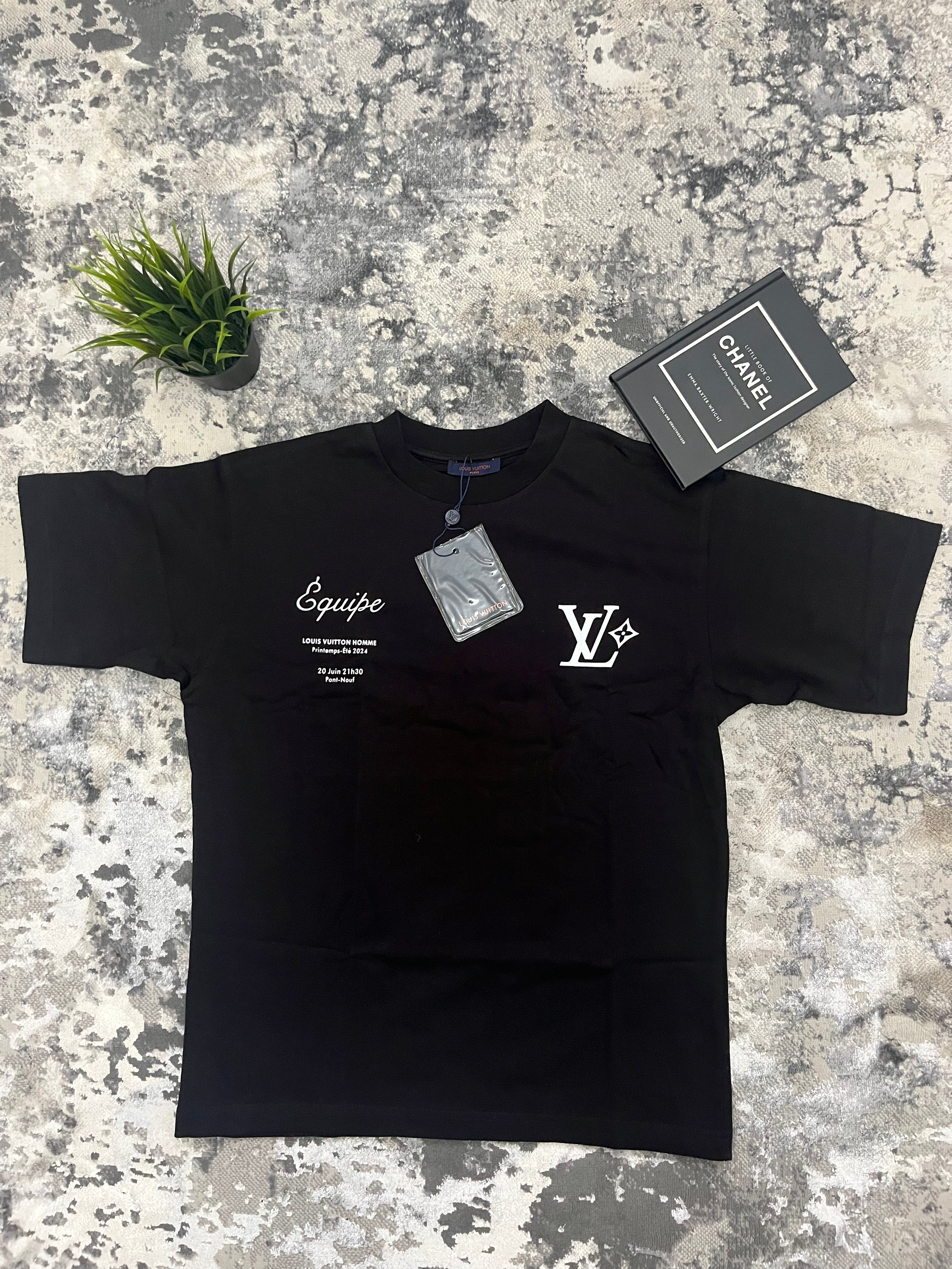 Louis Vuitton Tee – Black