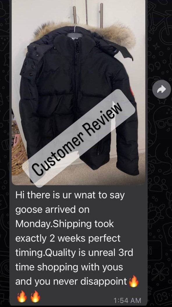 Customer product photo