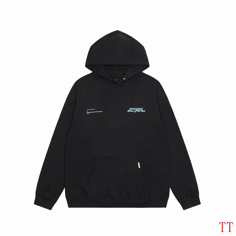 RPRSNT Hoodie - Black/Blue-White