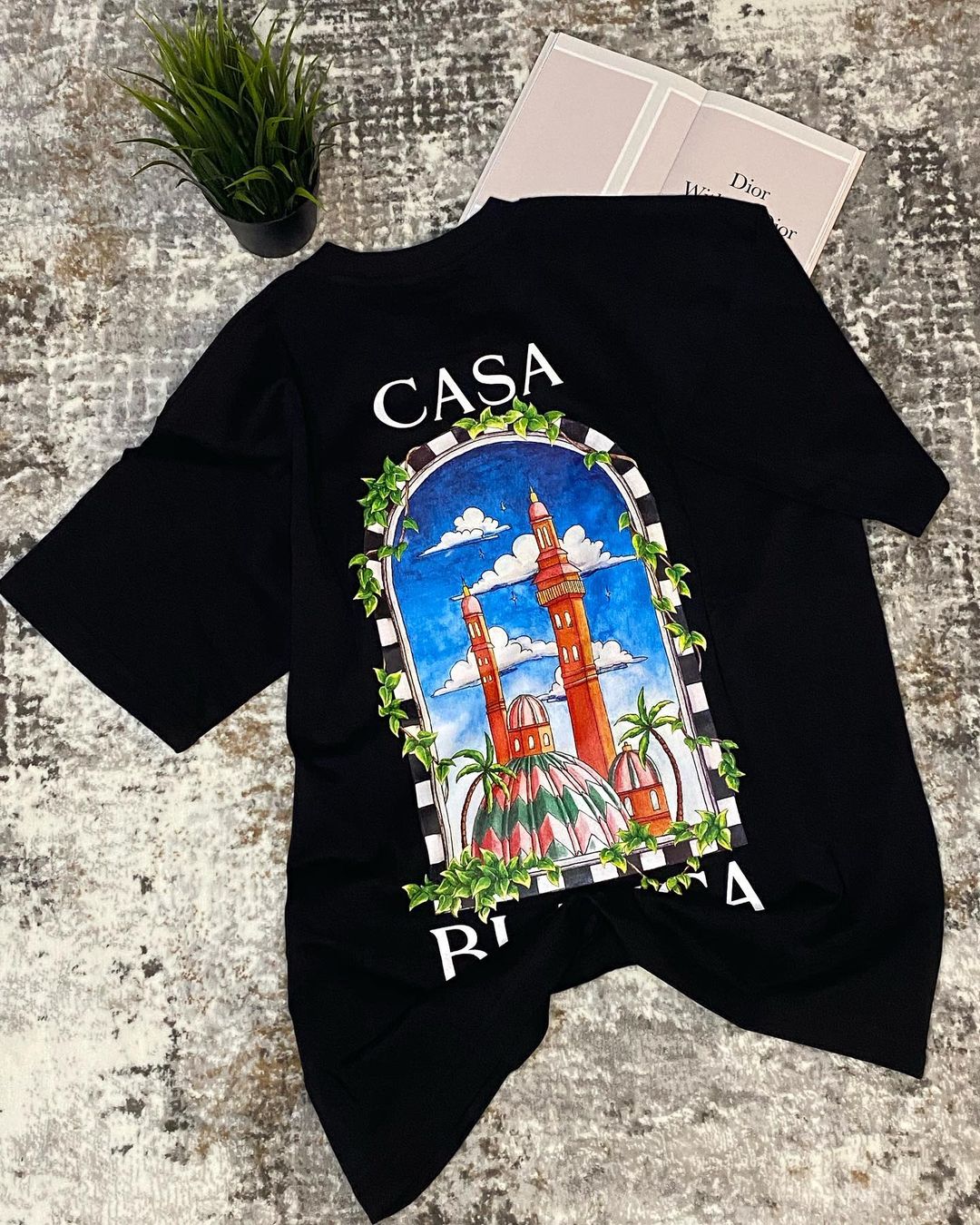 Casa Blanca Tee – Black