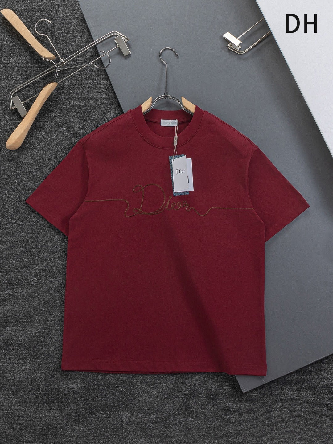 CD T-Shirt - Burgundy