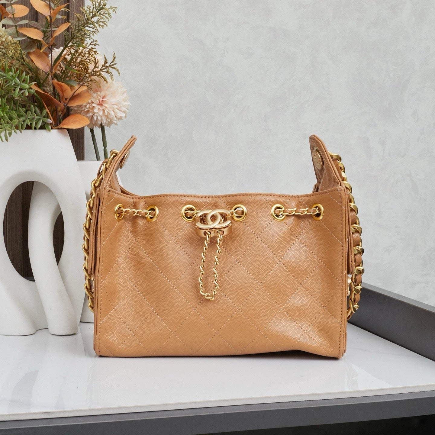 CNL Hobo Bag - Tan