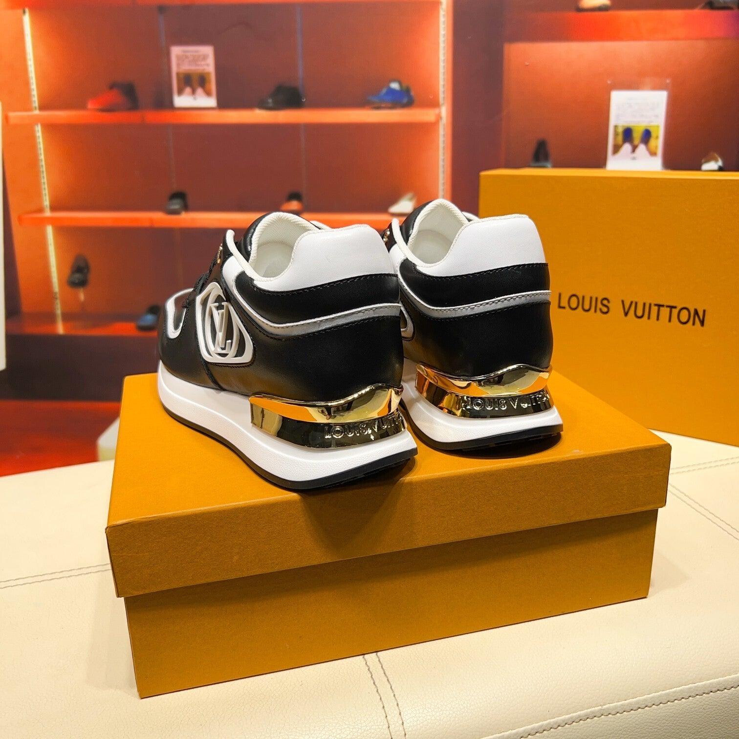 LV NRA Sneaker - Black/White