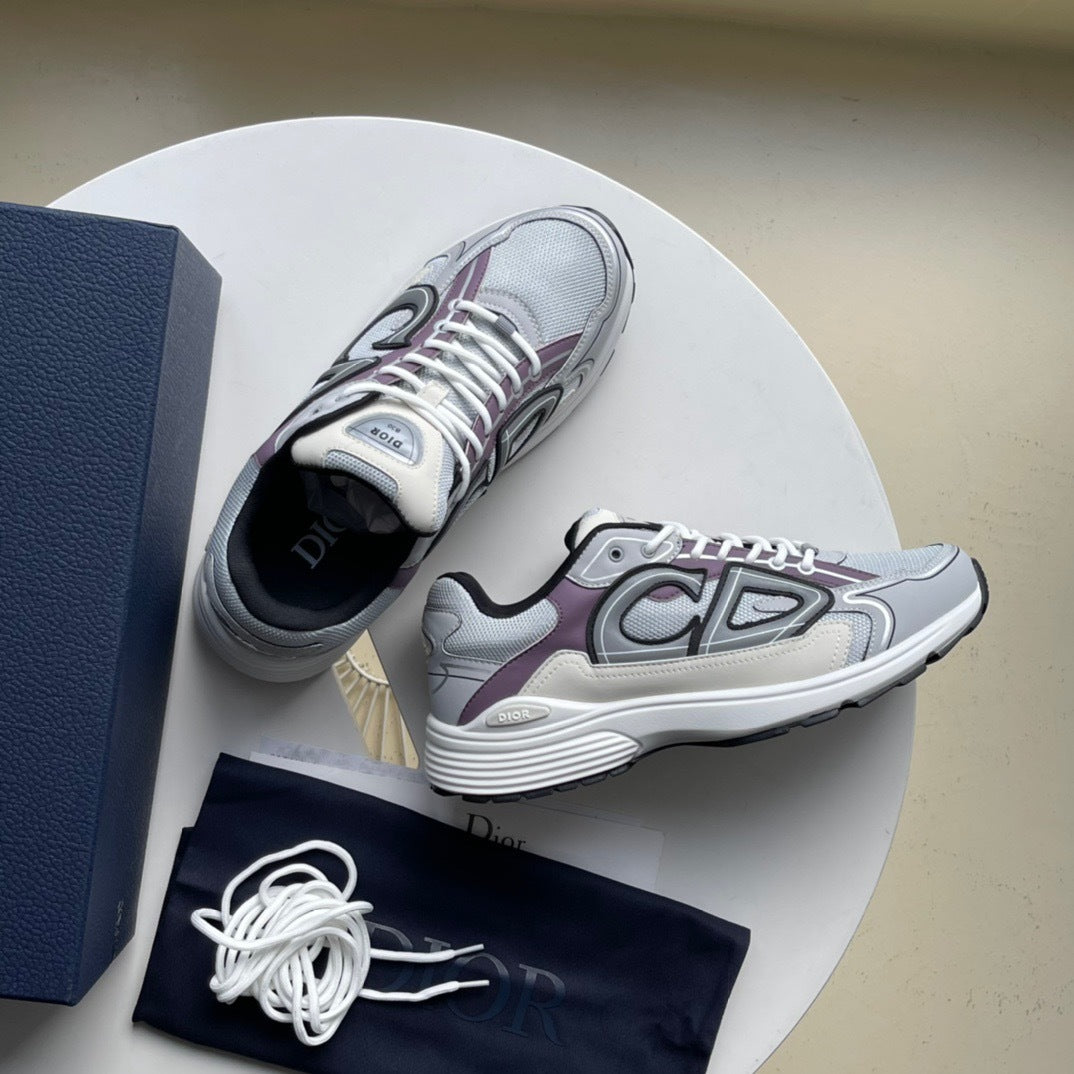 CD B30 Trainers - Grey/Purple