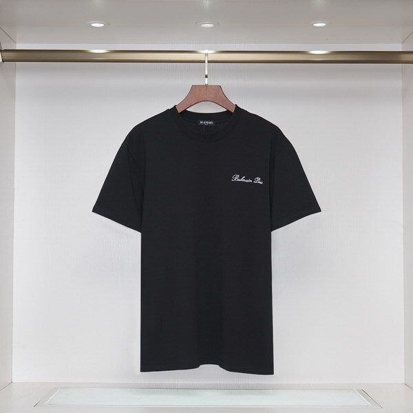 BM Embroidered T-Shirt - Black