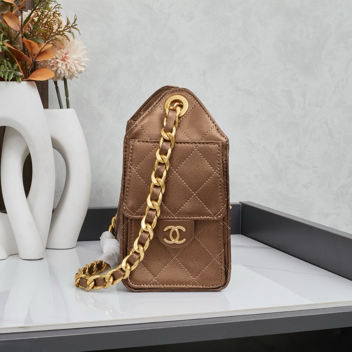 CNL Hobo Bag - Bronze