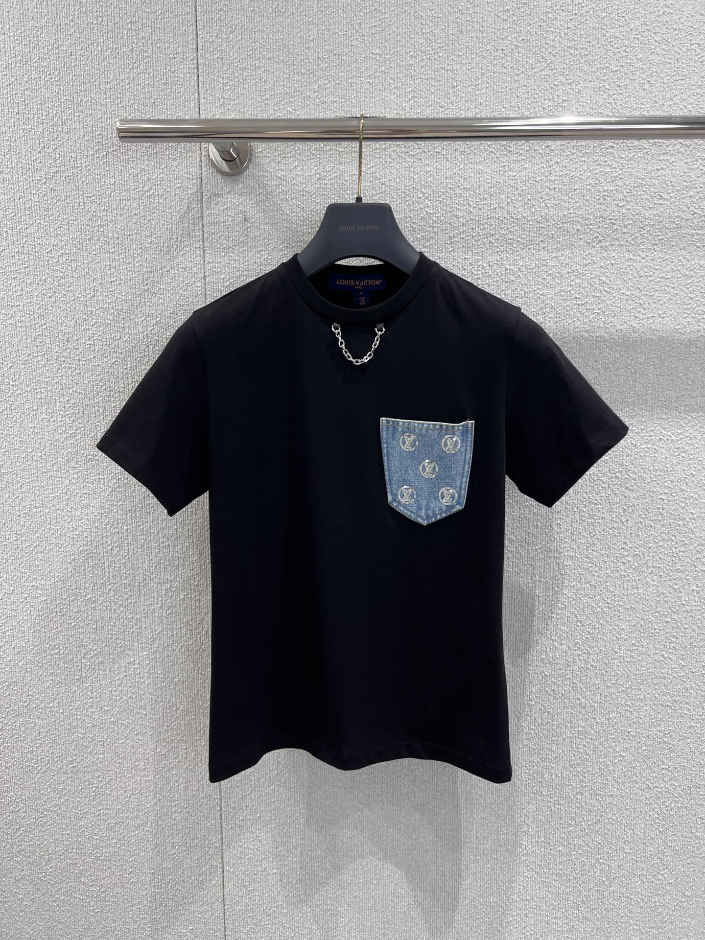 LV Pocket T-Shirt - Black