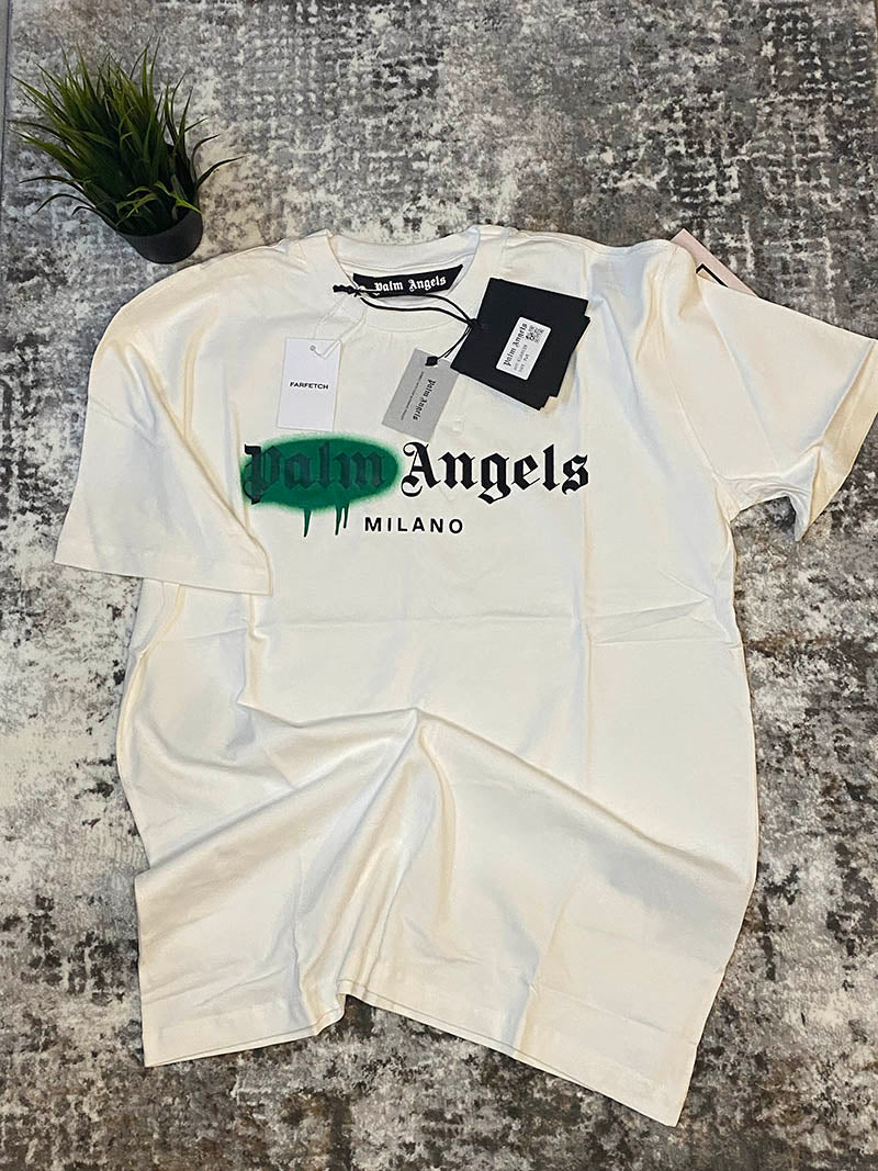 Palm Angels Tee - White