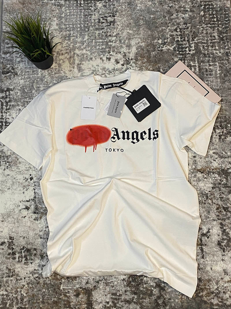 Palm Angels Tee - White