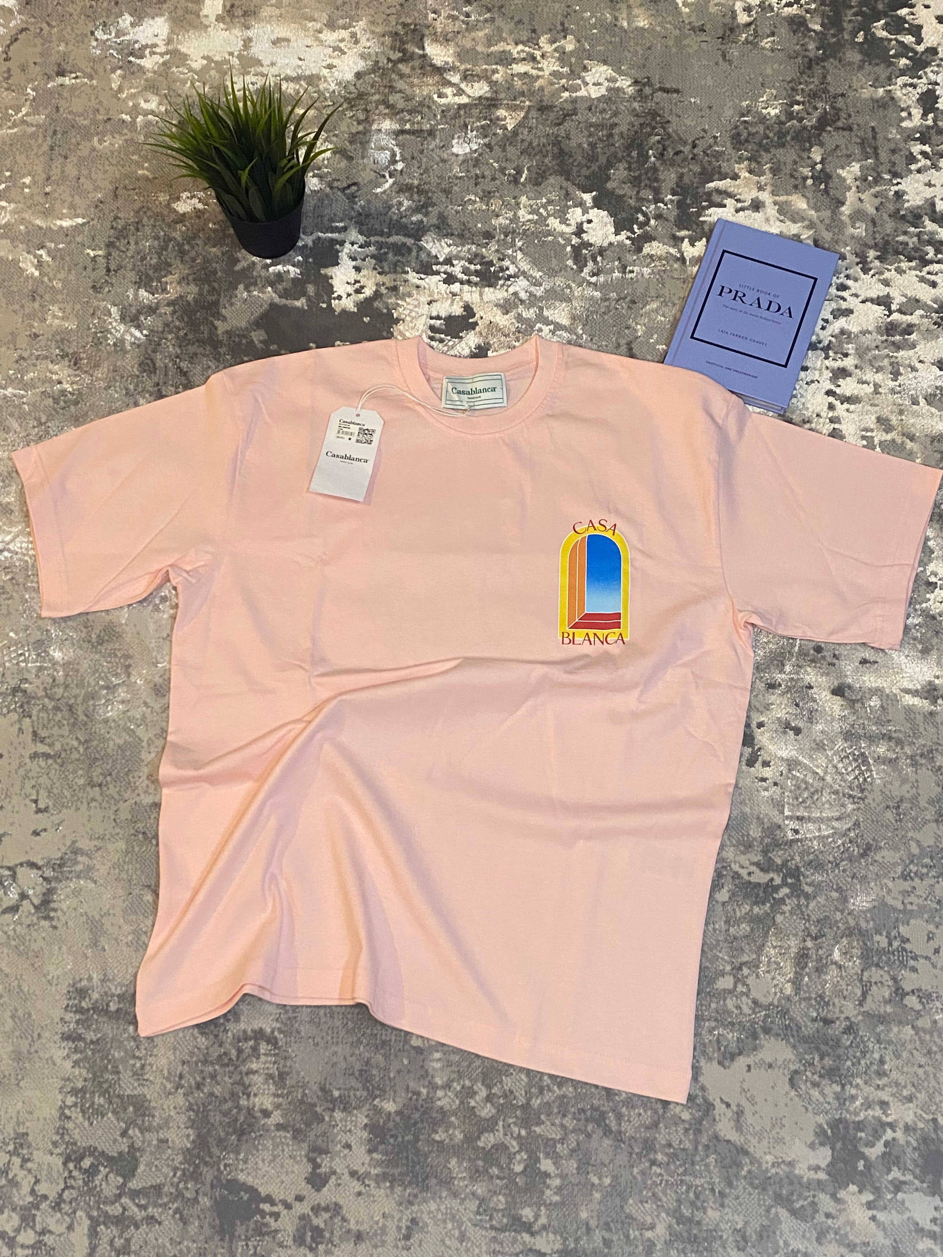 Casa Blanca Tee – Pink