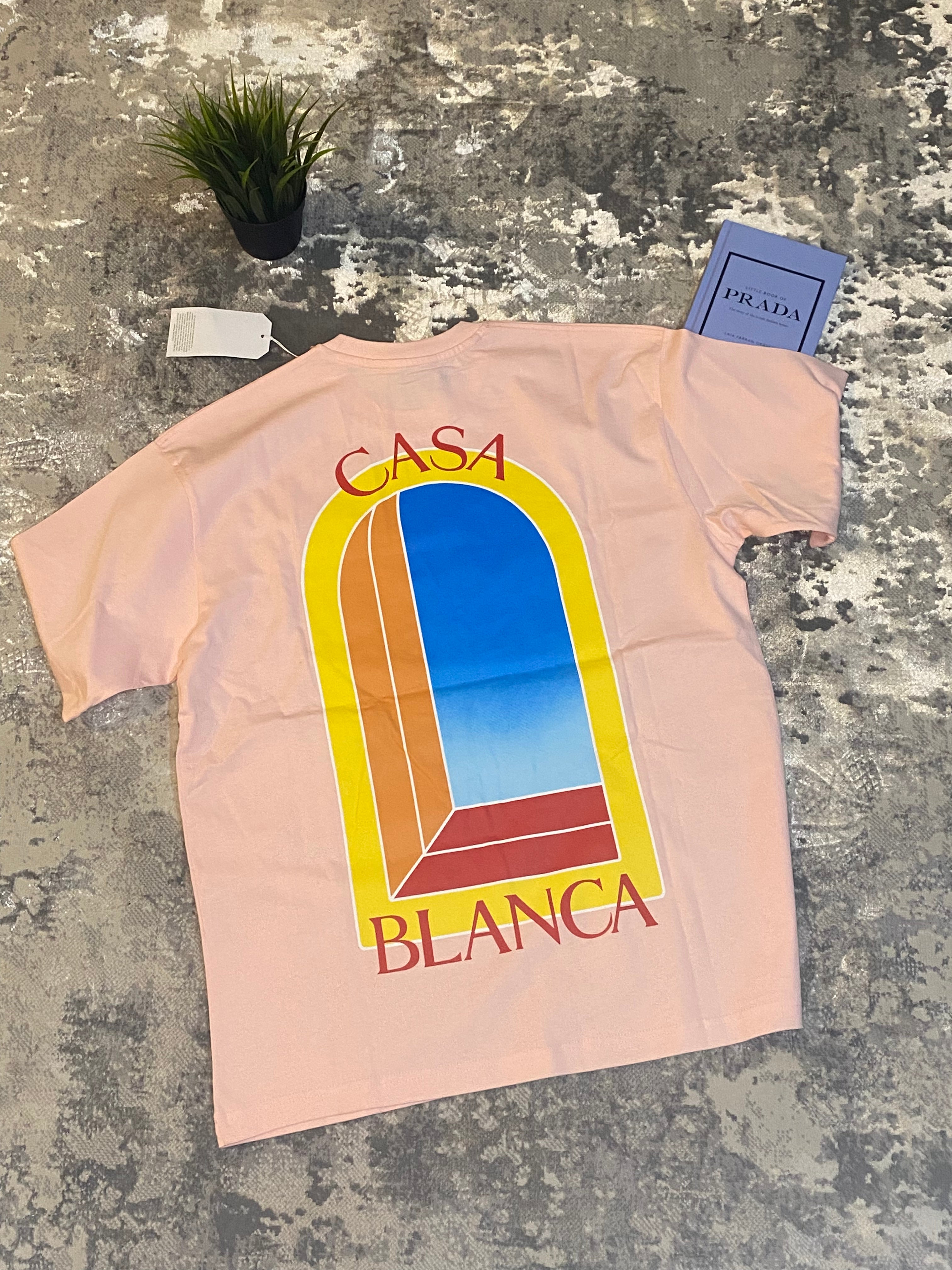 Casa Blanca Tee – Pink