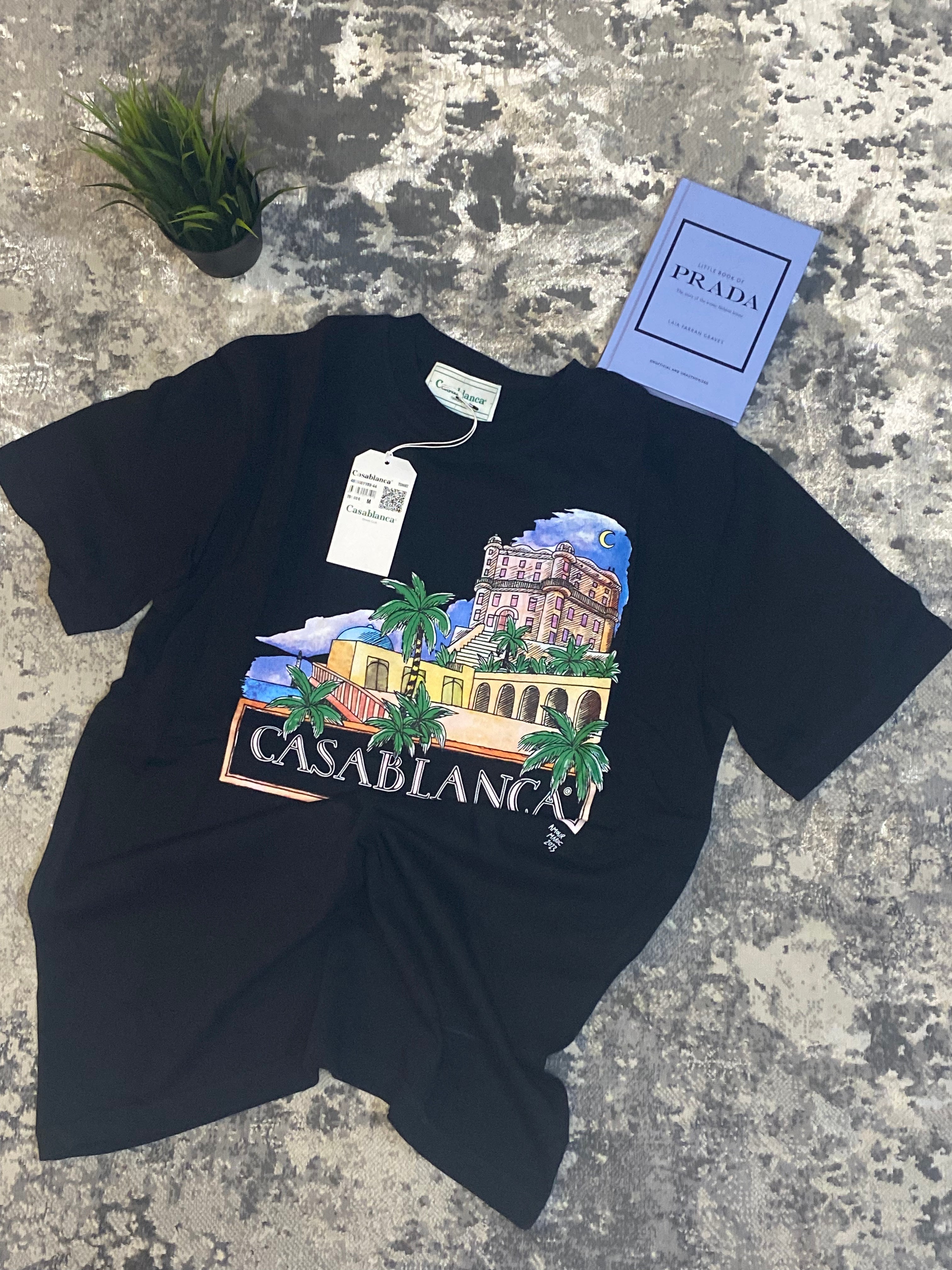 Casa Blanca Tee – Black