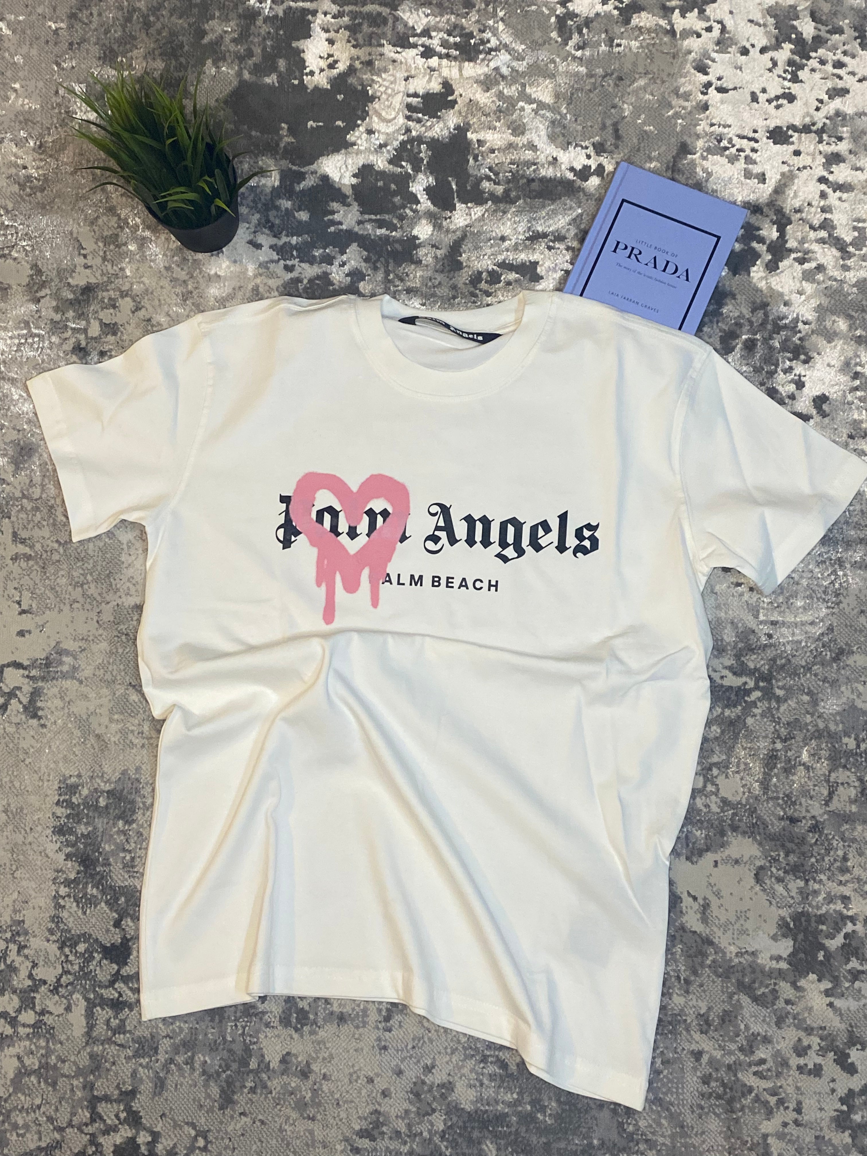 Palm Angels Tee - White