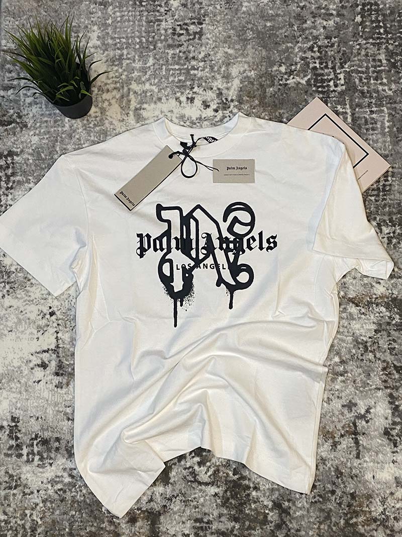 Palm Angels Tee - White