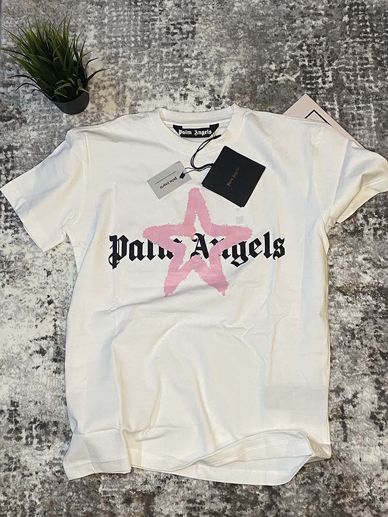 Palm Angels Tee - White